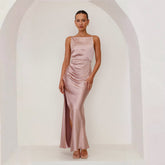 Bridesmaid Maxi Dress - Dust Pink