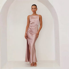 Bridesmaid Maxi Dress - Dust Pink